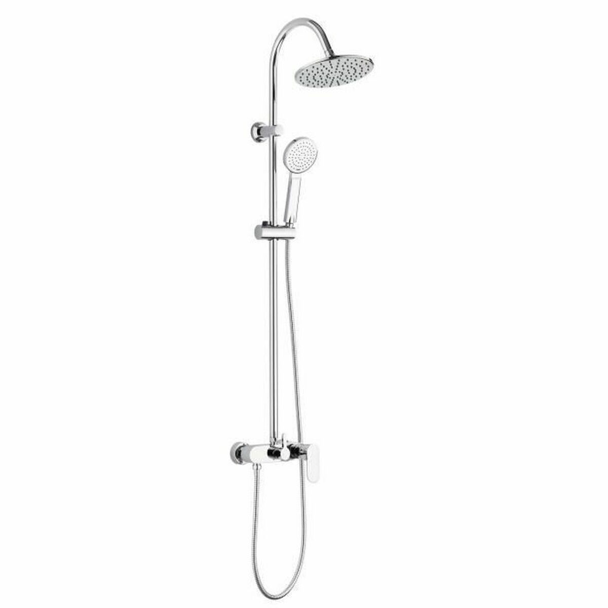 Colonne de douche Rousseau Gris Métal 22 mm 150 mm