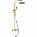 Pomme de douche Rousseau DODDY Jaune Laiton ABS Laiton poli
