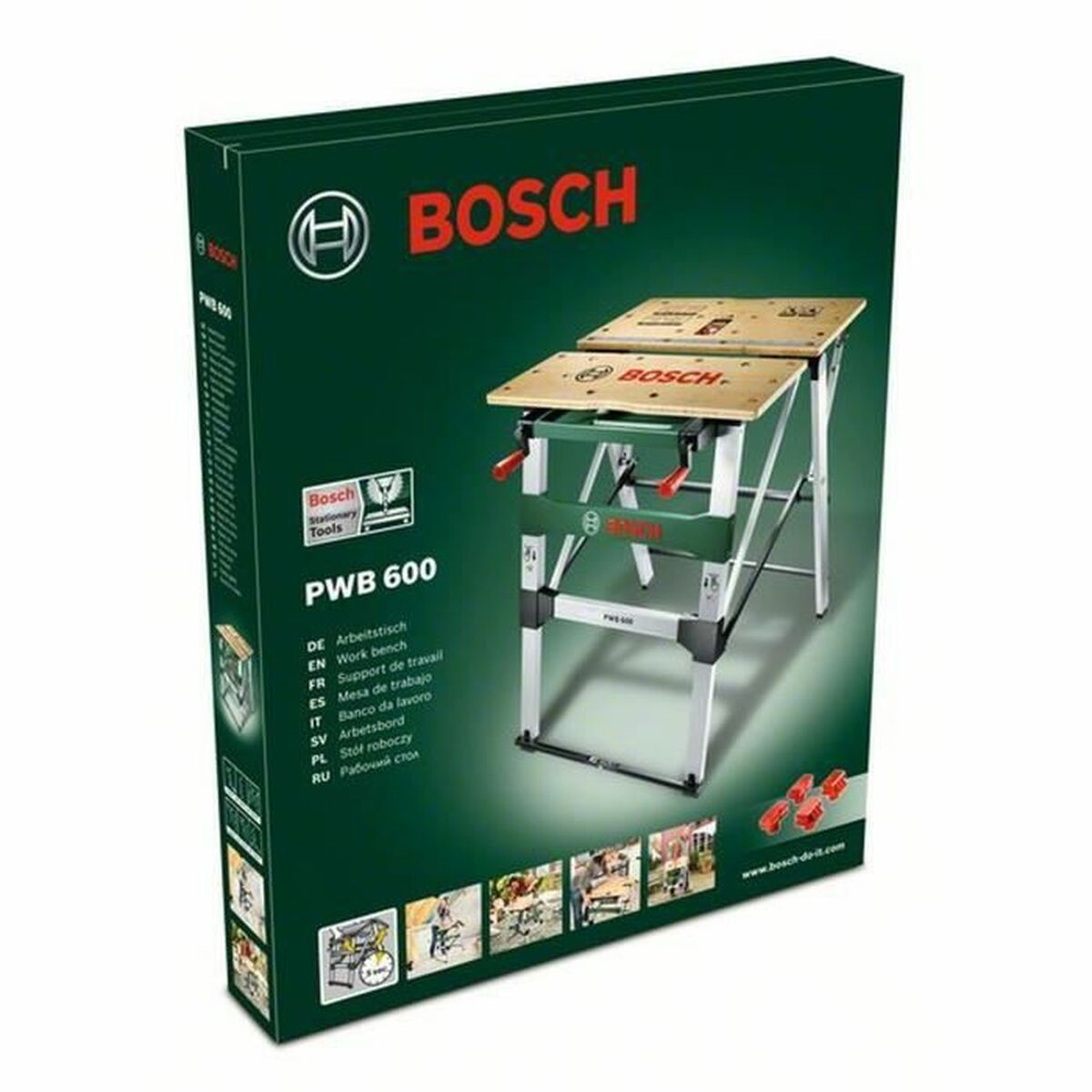 BOSCH PWB 600 Klappwerkbank 64 x 84 cm