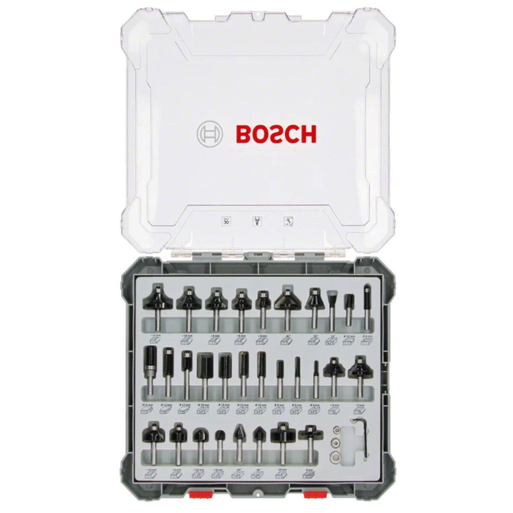 Kit de fraises multiusages BOSCH 30 Pièces