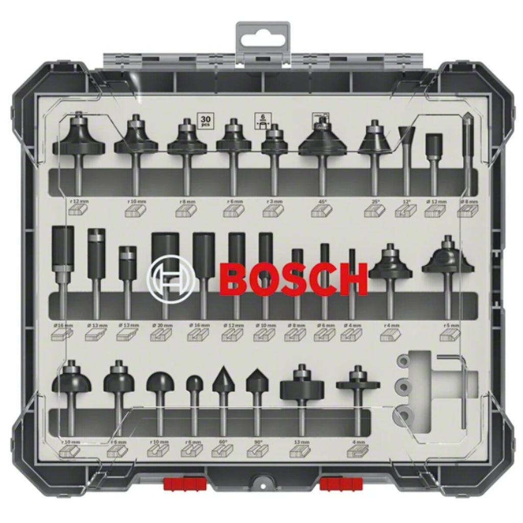 Kit de fraises multiusages BOSCH 30 Pièces