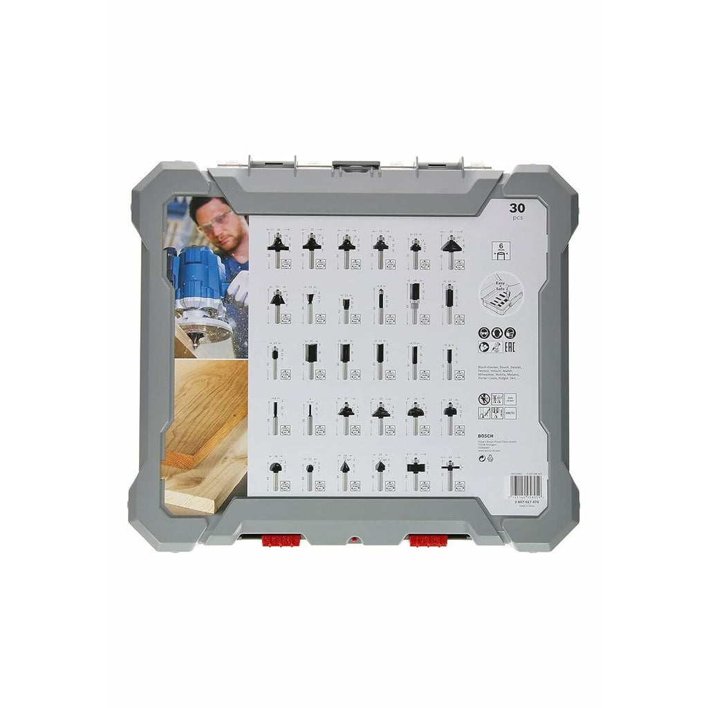 Kit de fraises multiusages BOSCH 30 Pièces