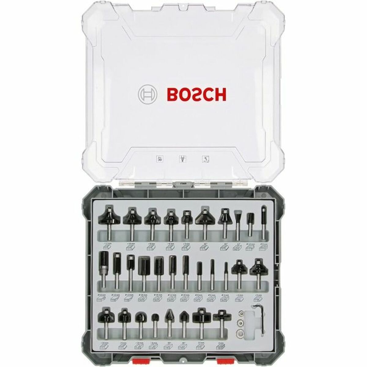 Kit de fraises multiusages BOSCH 30 Pièces
