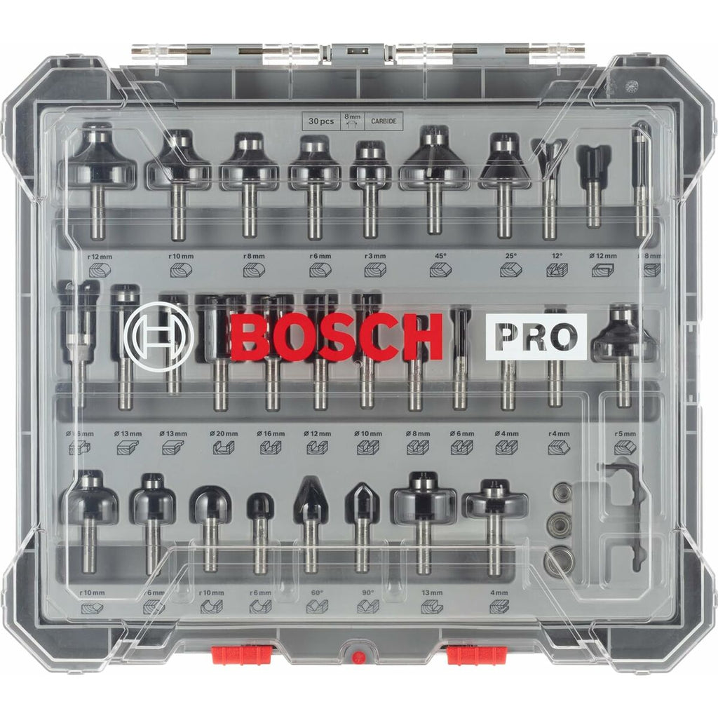 Kit de fraises multiusages BOSCH 2607017475 30 Pièces