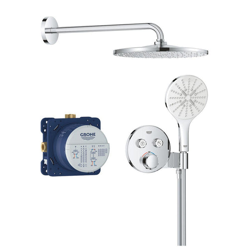 Grohe Duschsäule Grau 31 cm