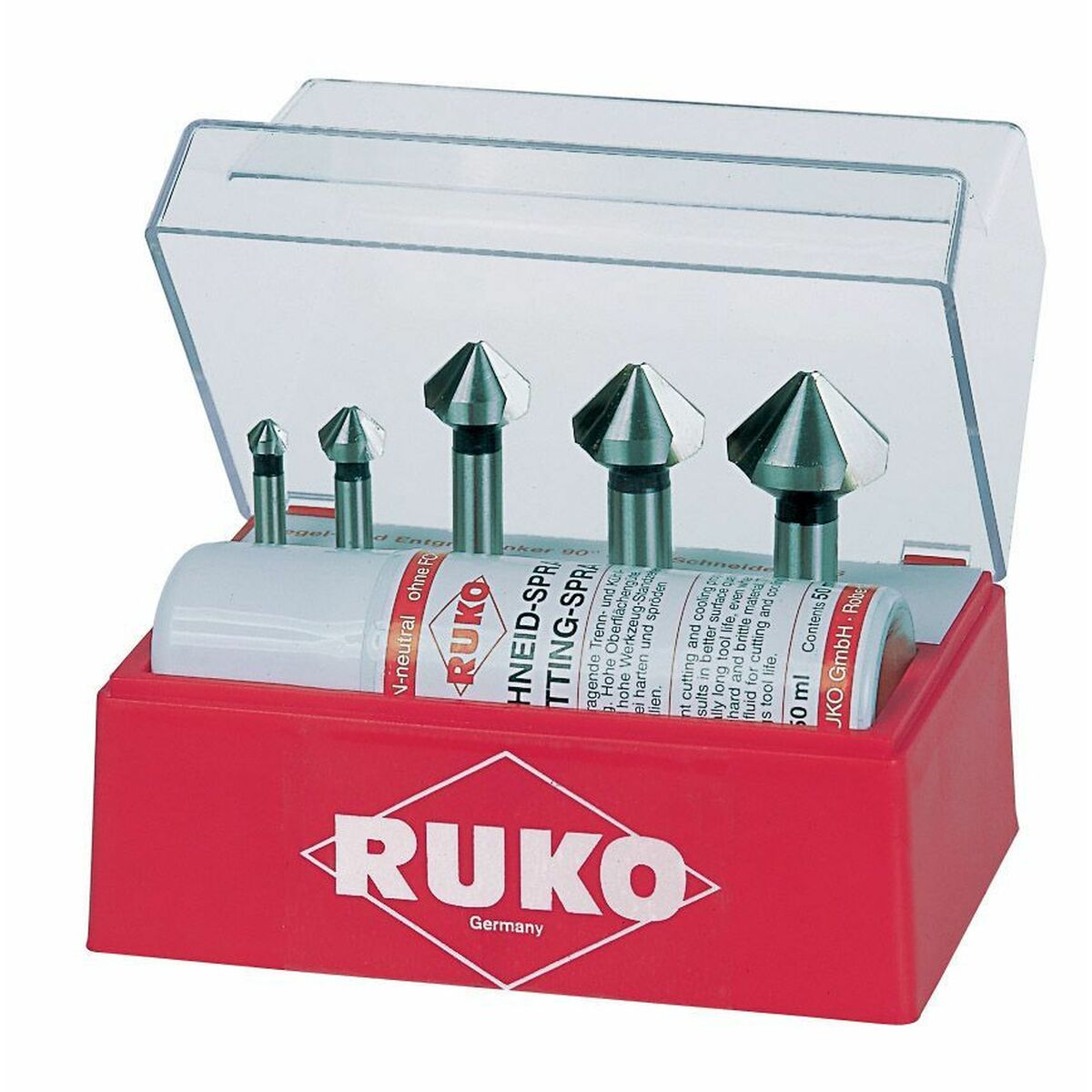Jeu de fraises à chanfreiner (Fraises à chanfreiner) RUKO 102142E