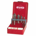 Jeu de fraises à chanfreiner (Fraises à chanfreiner) RUKO Acier rapide (AR) 4 Pièces