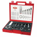 Ensemble de Tarauds Filetés RUKO Acier rapide (AR)