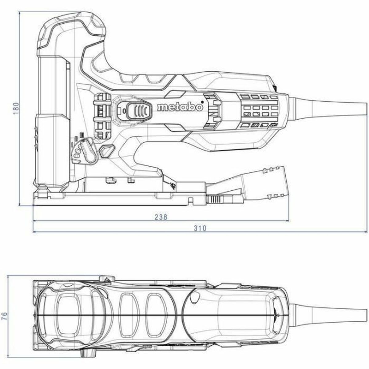 Scie sauteuse Metabo STE 100 Quick