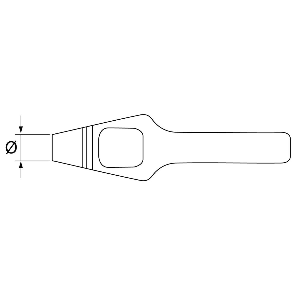 Poinçon Paffrath DIN 7200 A