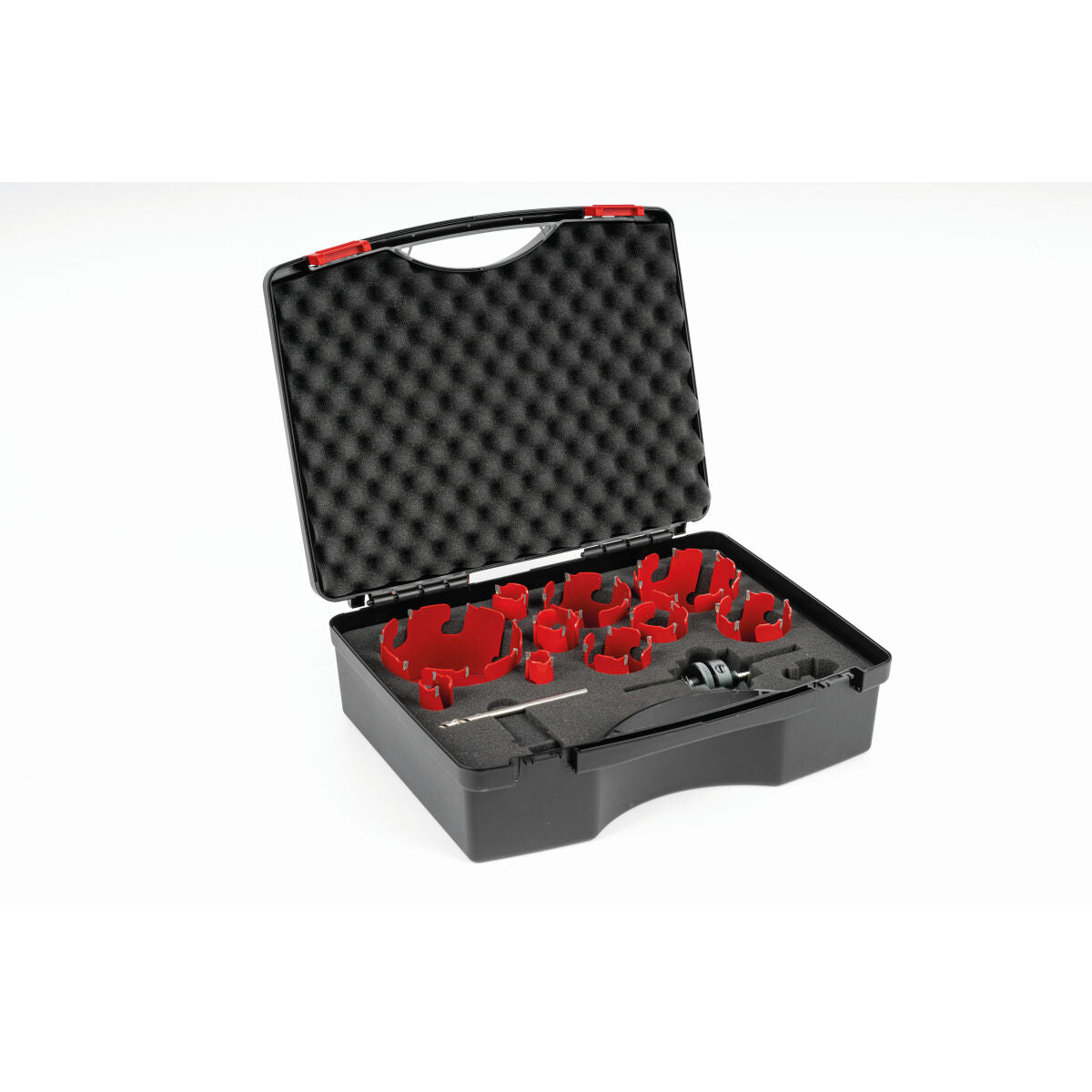 Set de couronnes de forage MP.S HM 73945 Ø 51 mm Ø 22 mm Ø 35 mm Ø 44 mm 83 mm Métal dur (HM) 12 Pièces