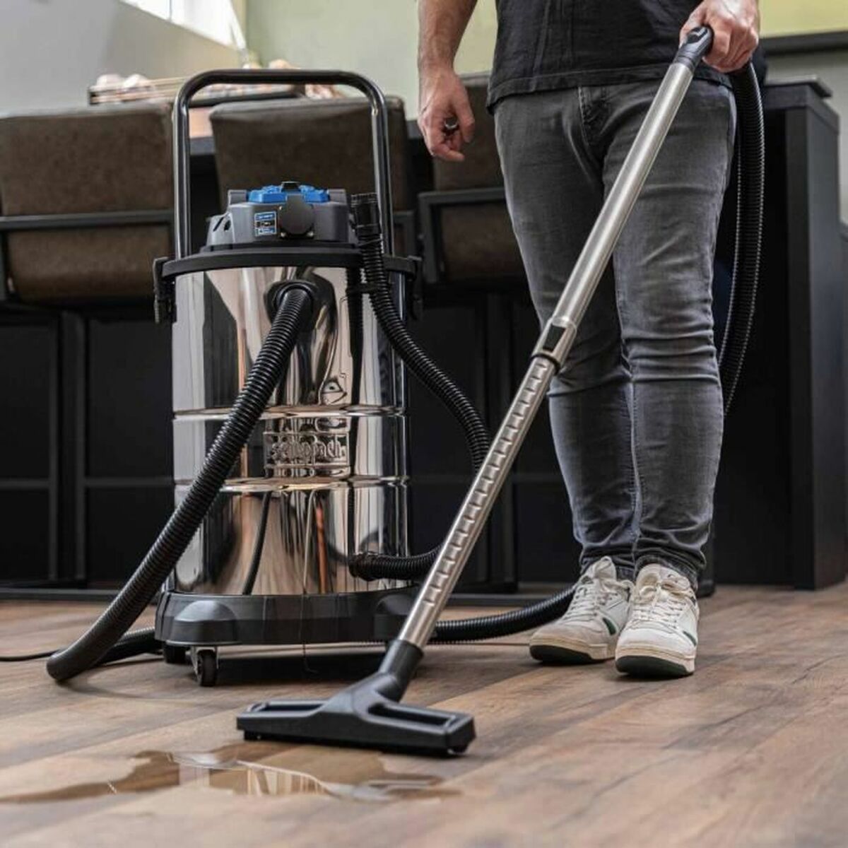 Aspirateur à sec et humide Scheppach 1400 W 2000 W 20 kPa 50 L