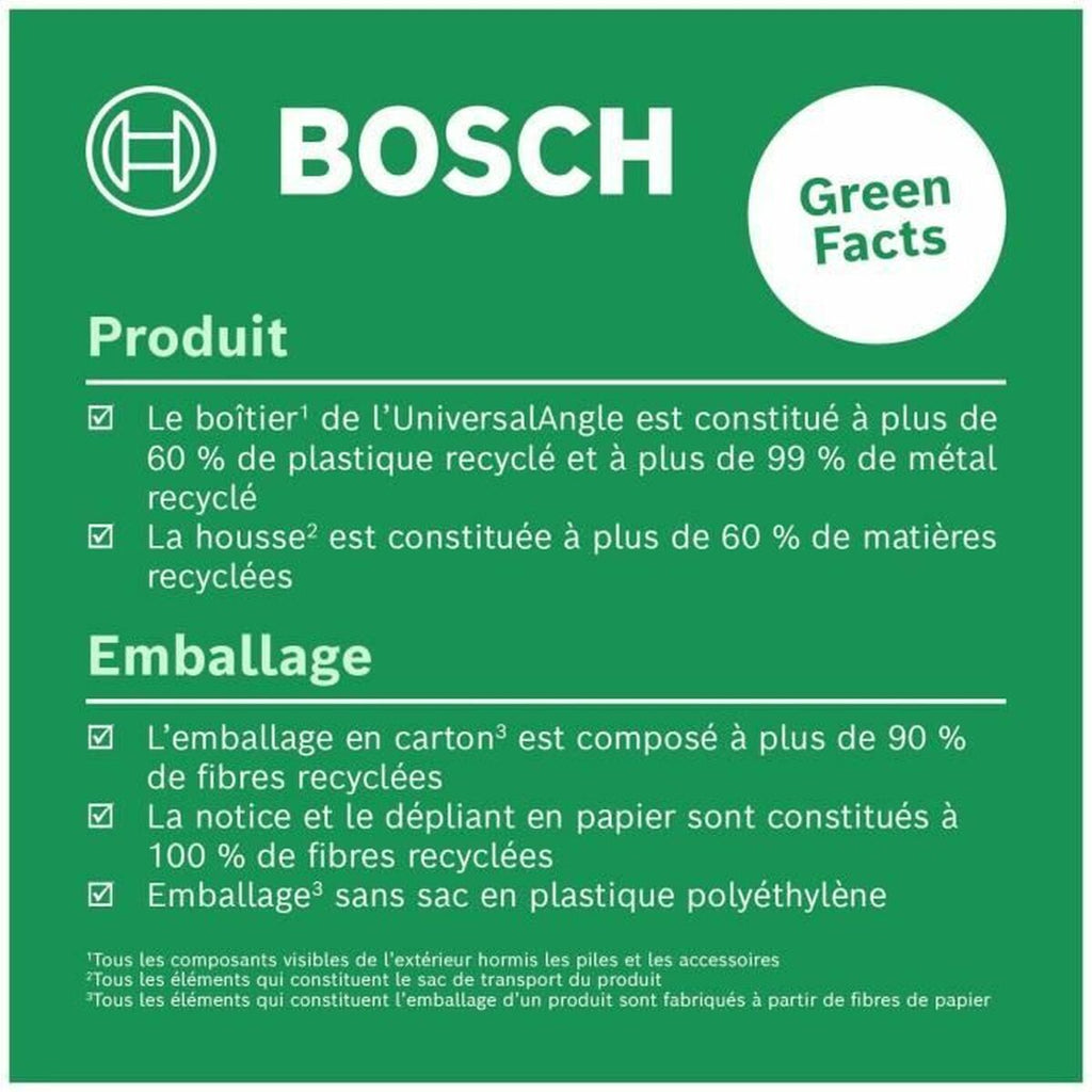 Rapporteur d'angle numérique BOSCH UniversalAngle