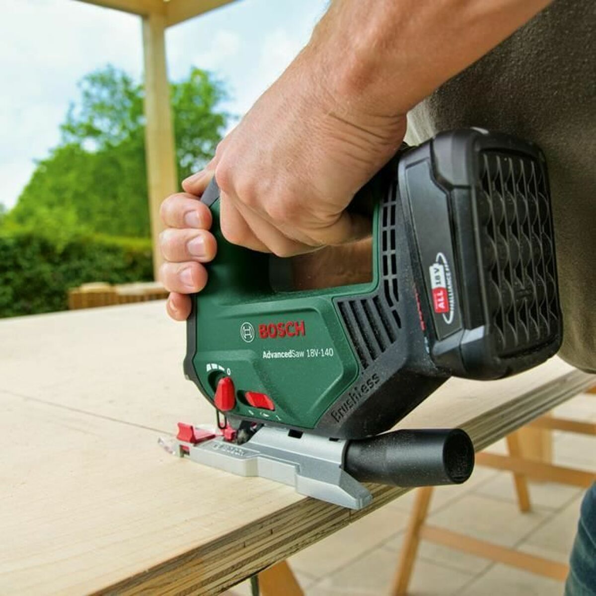 Scie sauteuse BOSCH jigsaw 18 V 11 X 29 X 34 CM 3000 rpm