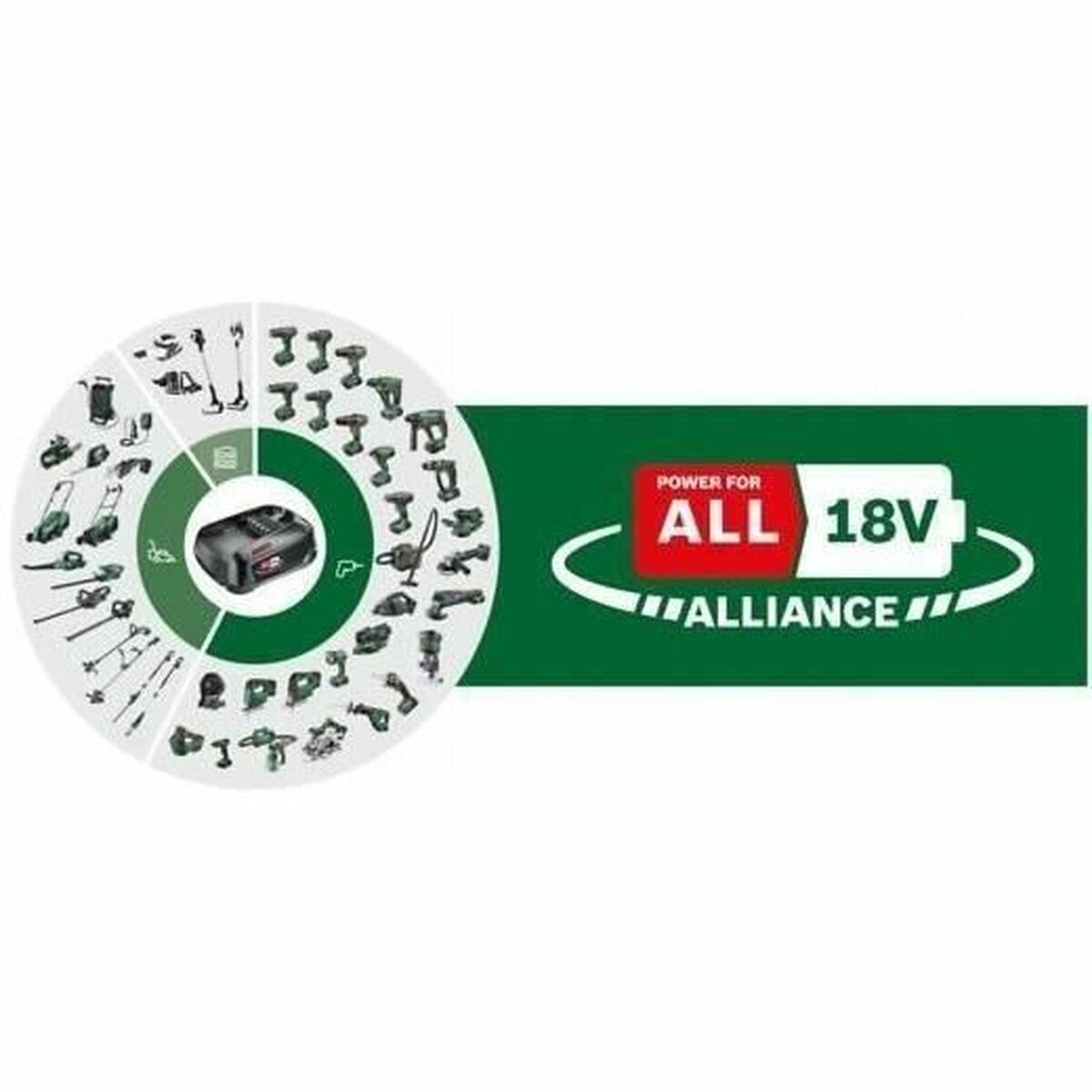 Kit chargeur et batterie rechargeable BOSCH AL18-44 6 Ah 18 V