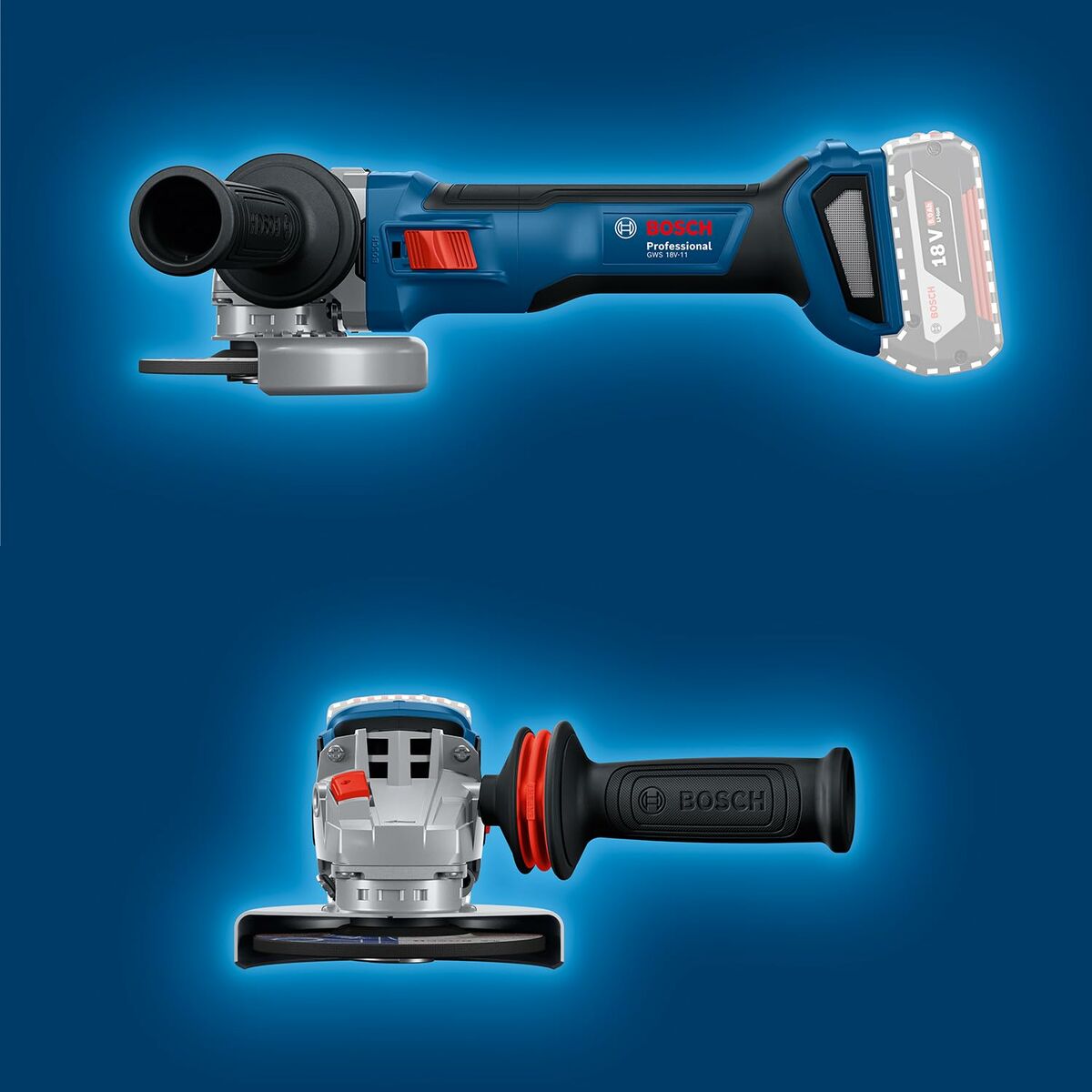 Meuleuse d'angle BOSCH GWS 18V-11 1100 W