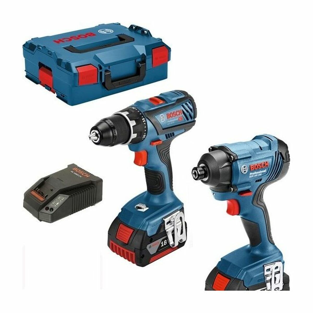 Perceuse visseuse BOSCH GSR 18V-28 + GDR 18V-160 18V