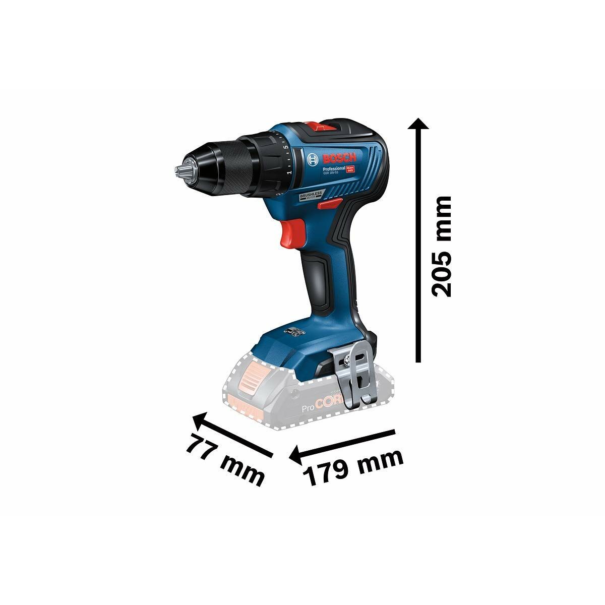Tournevis électrique BOSCH 55 Nm