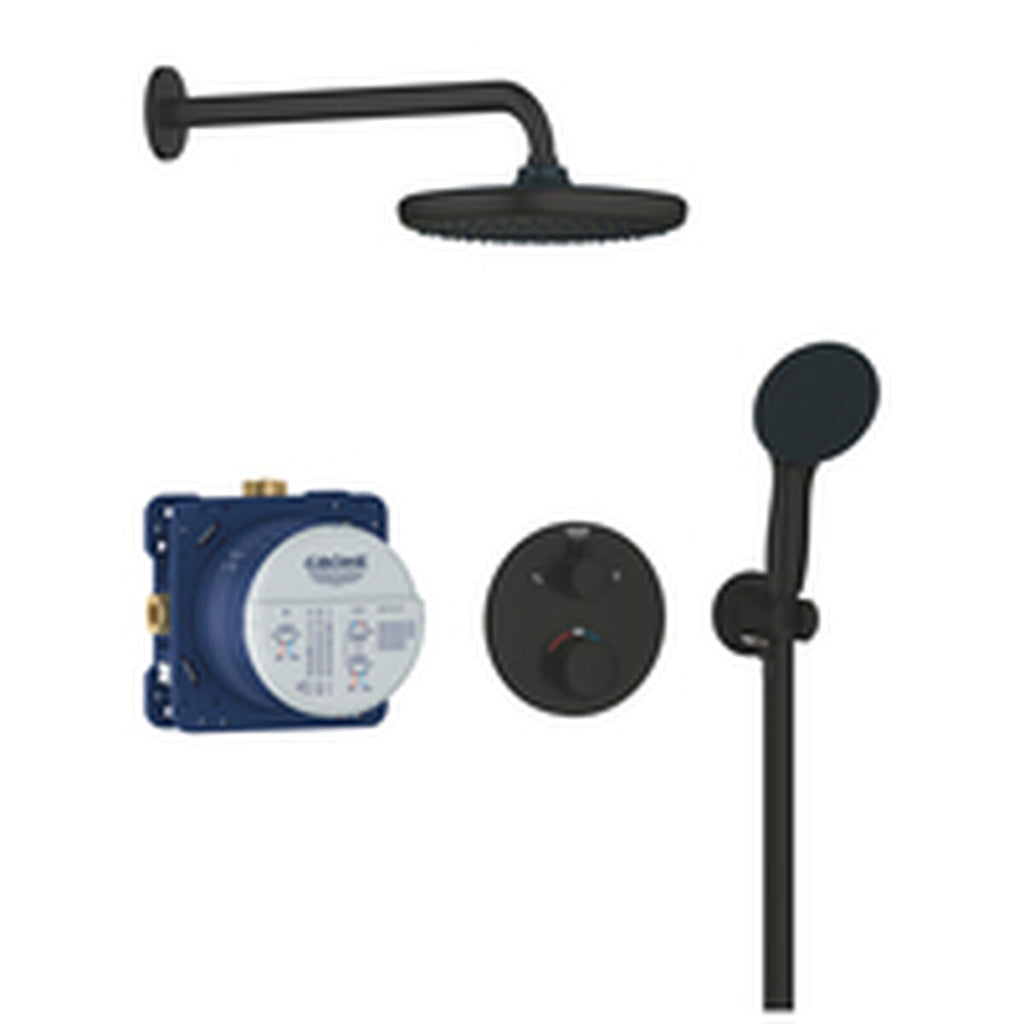 Colonne de douche Grohe Noir 25 cm