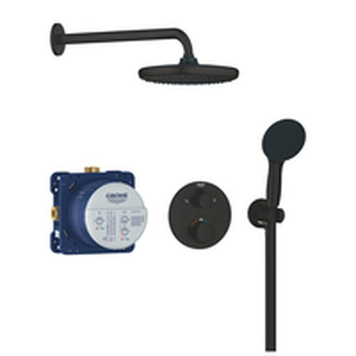 Grohe Duschsäule Schwarz 25 cm
