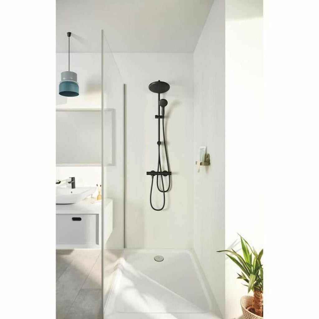 Colonne de douche Grohe Vitalio Start System 250 Noir ABS