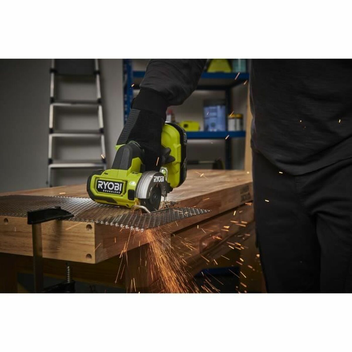 Meuleuse d'angle Ryobi