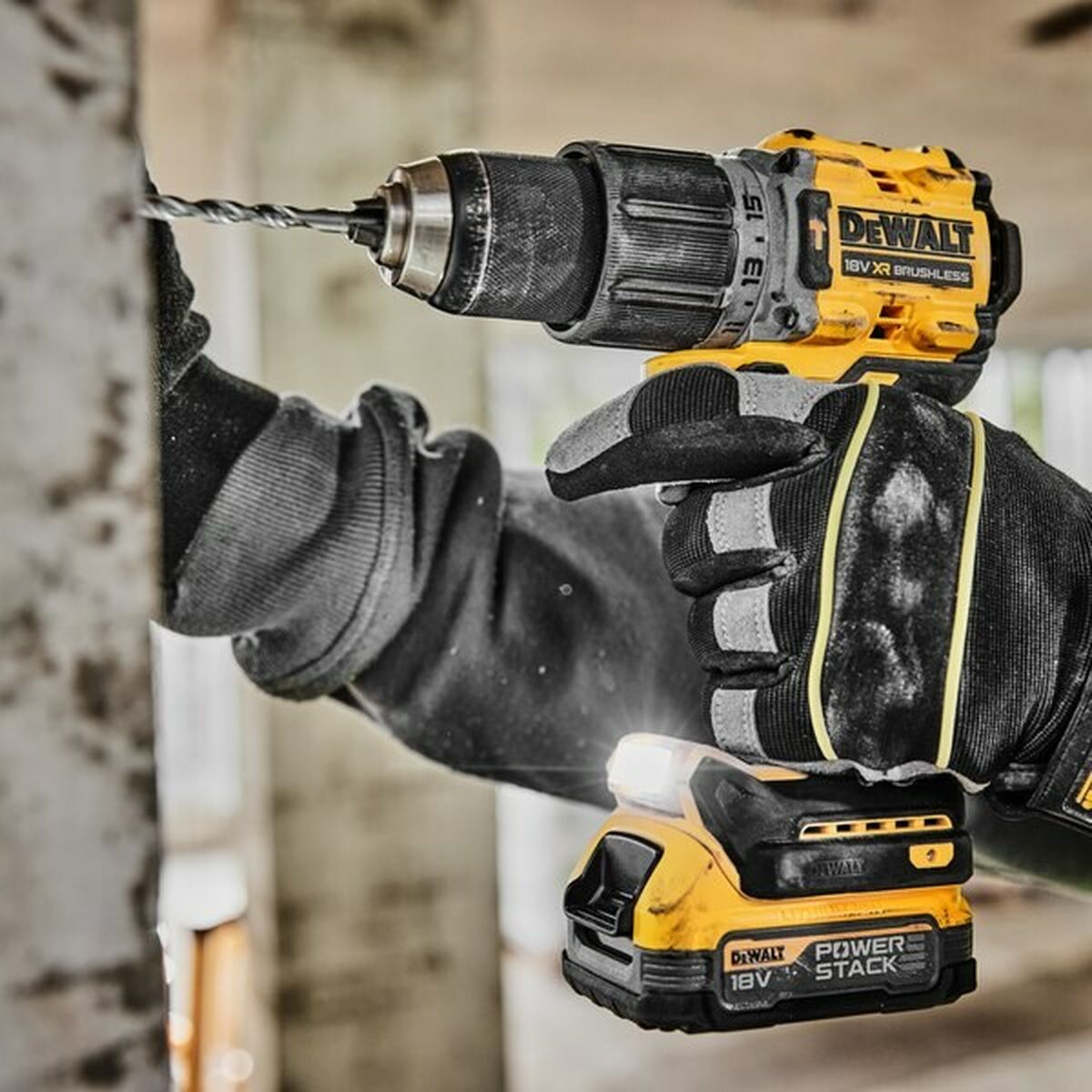 Set de forage et accessoires Dewalt DCD805E2T-QW 18 V 90 nm