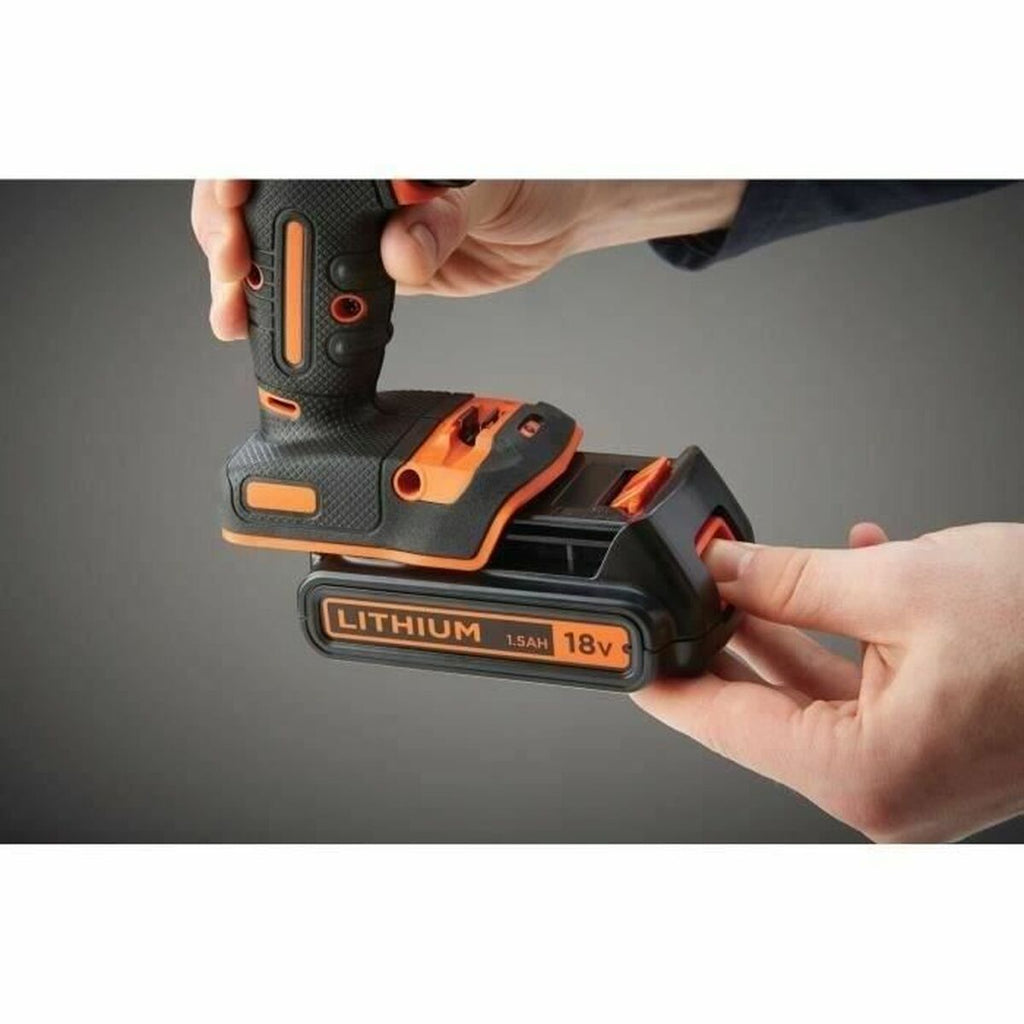 Tournevis électrique Black & Decker BDCHD18C2TA-QW 18V