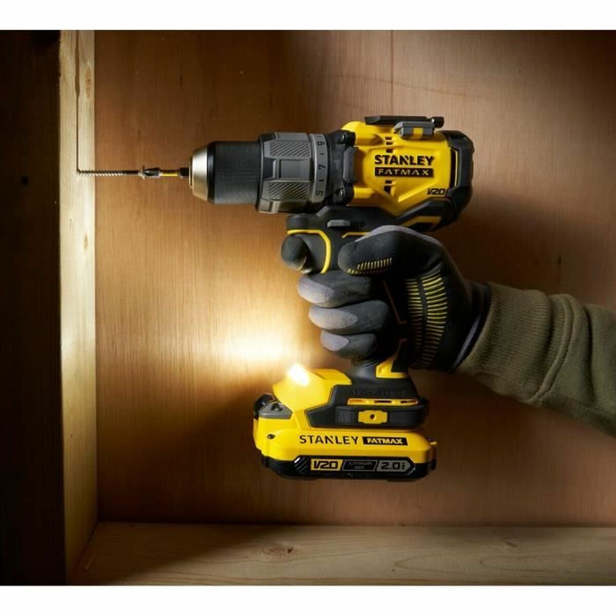 Perceuse d'impact Stanley SFMCD725D2K-QW 18V
