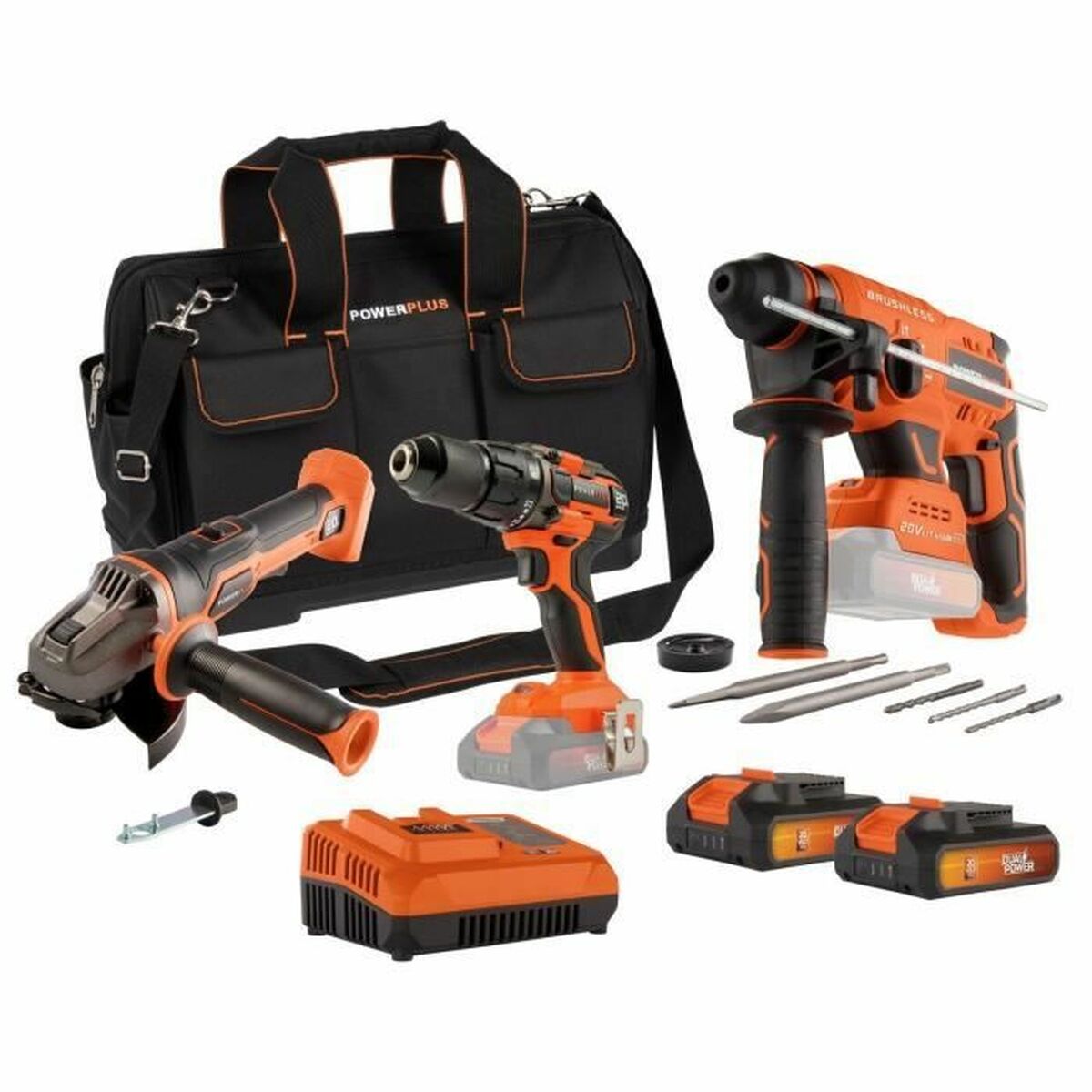 Set d'outils Powerplus (3 Unités)
