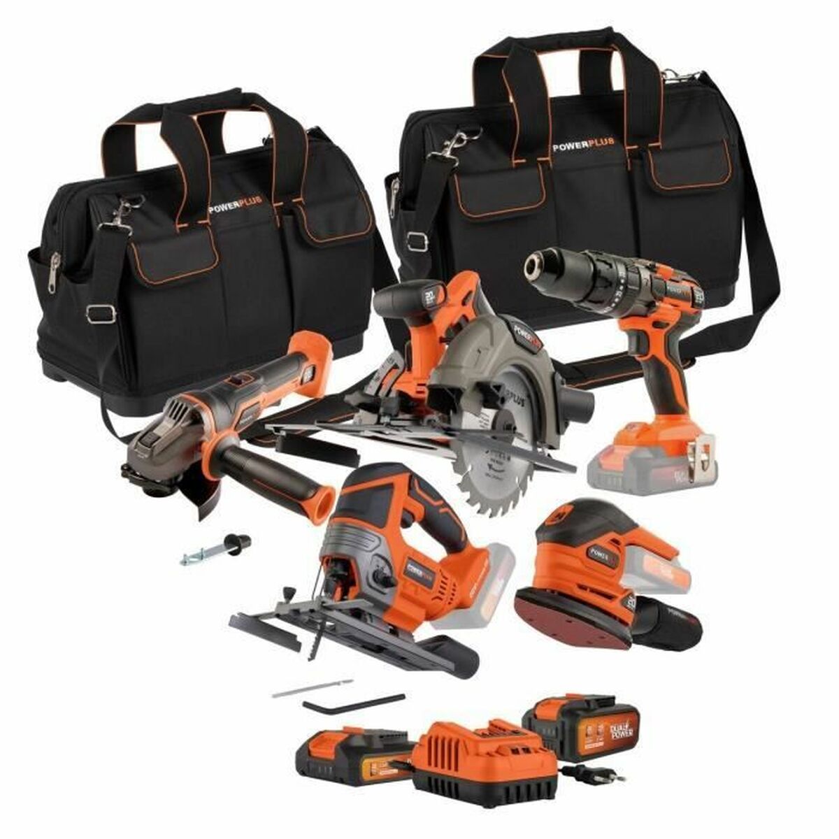 Set d'outils Powerplus (4 Unités)