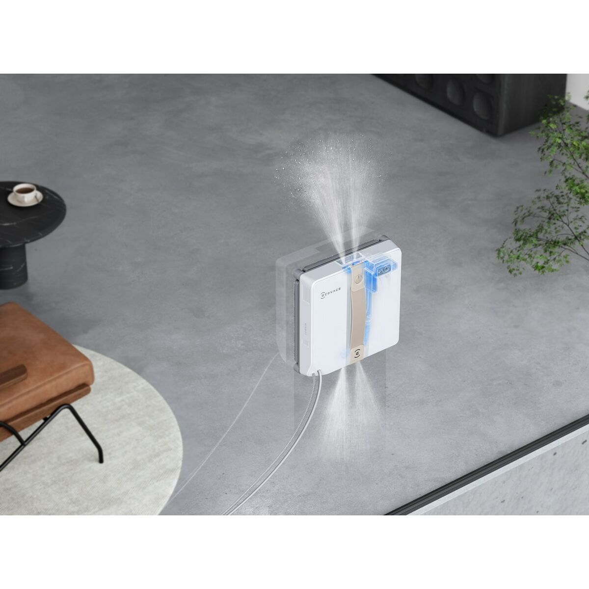 Robot Lave-Vitres Intelligent ECOVACS Winbot MINI 90 W