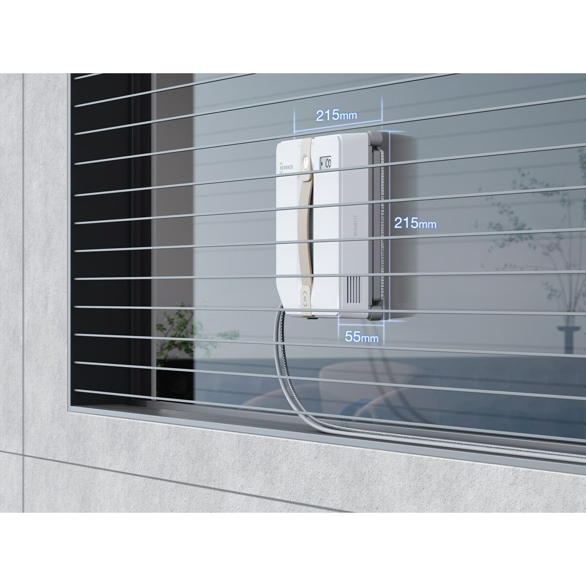 Robot Lave-Vitres Intelligent ECOVACS Winbot MINI 90 W