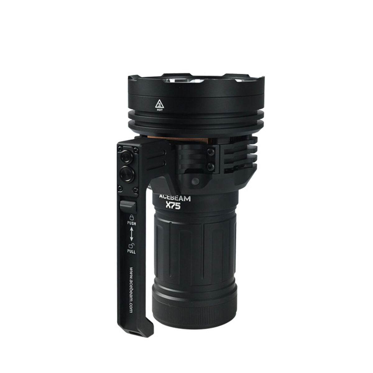 Lampe Torche Acebeam X75 XHP 70.3 BLACK 900 Lm