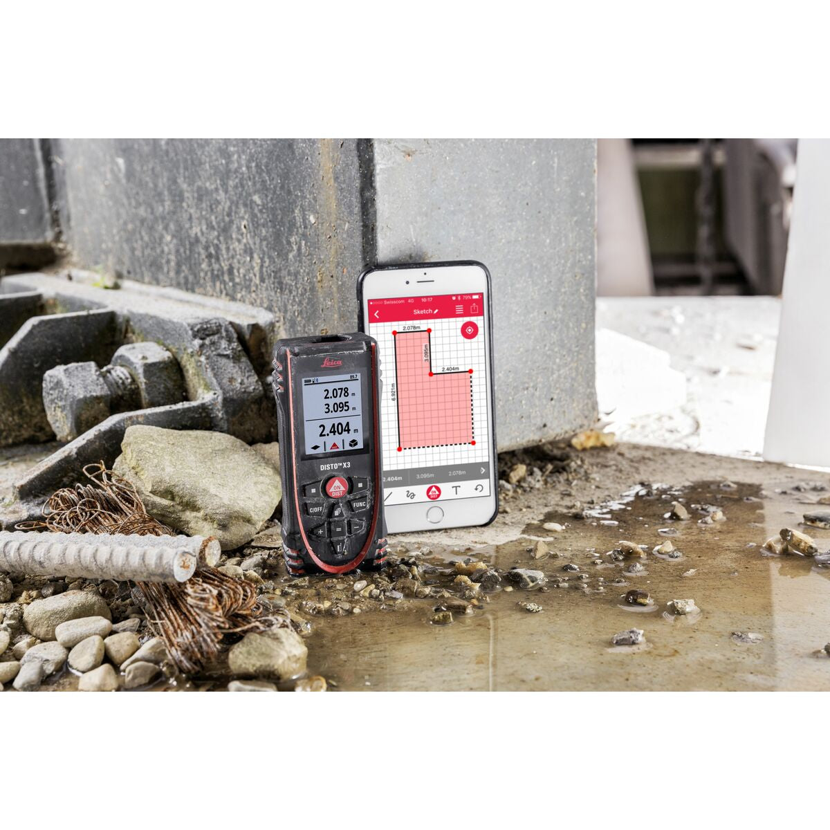 Télémètre Leica Geosystems Disto X3-1 0,05-150 M