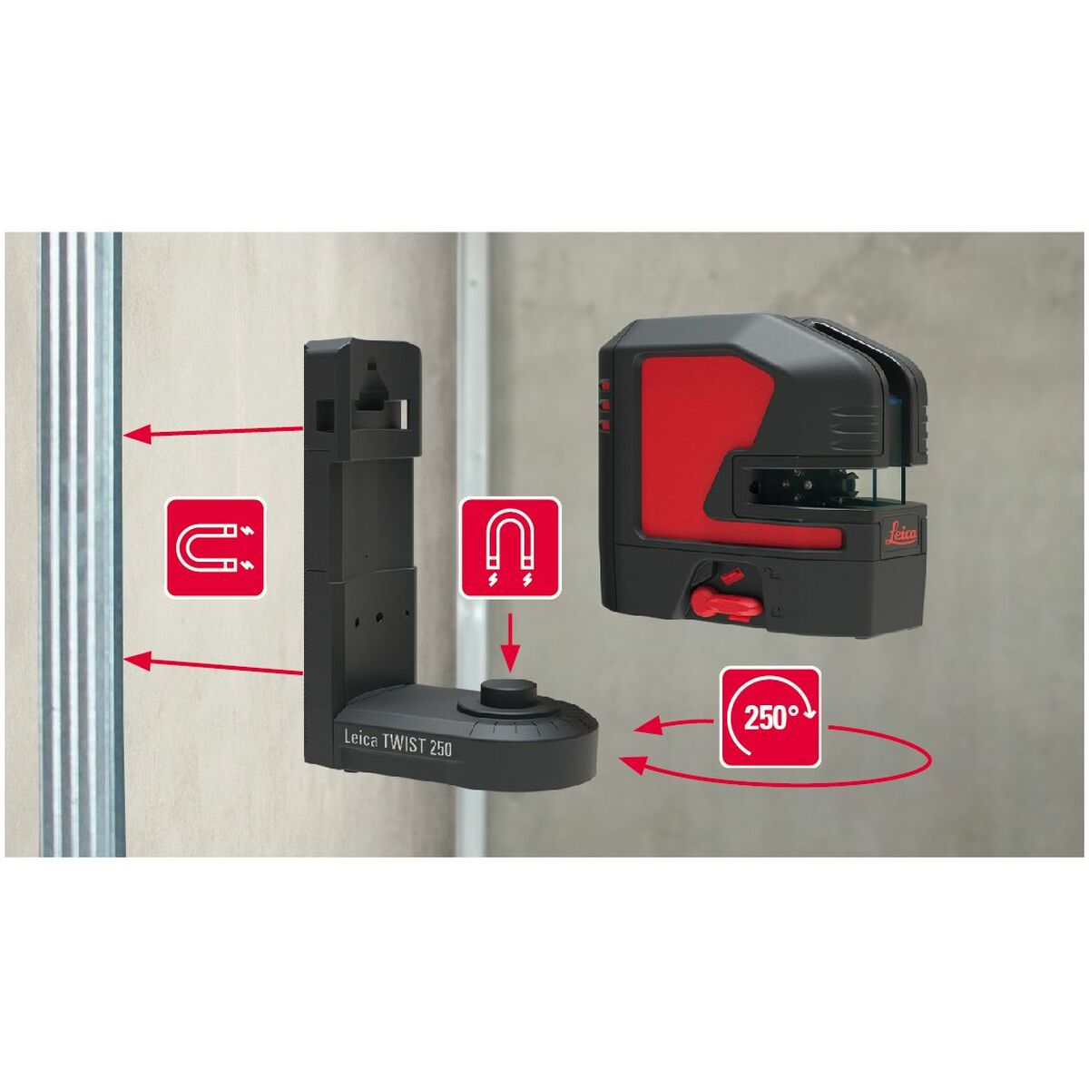 Niveau laser à lignes Leica Geosystems L2