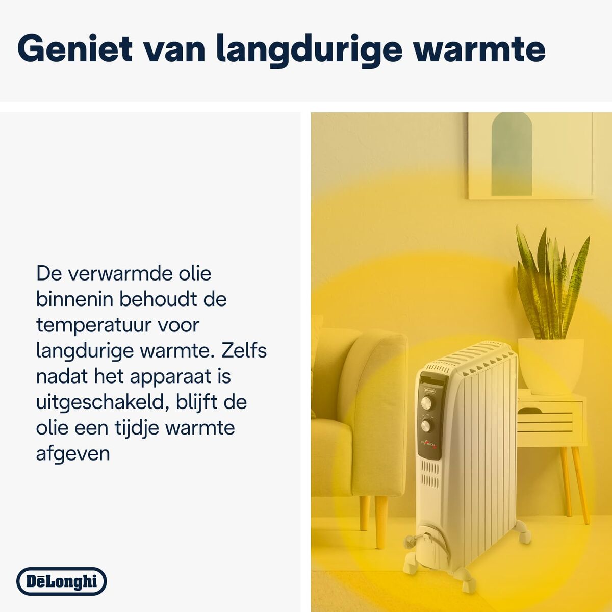 Radiateur à Huile DeLonghi TRD50820 900 W