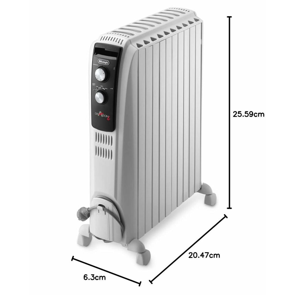Radiateur à Huile DeLonghi TRD51025 Blanc