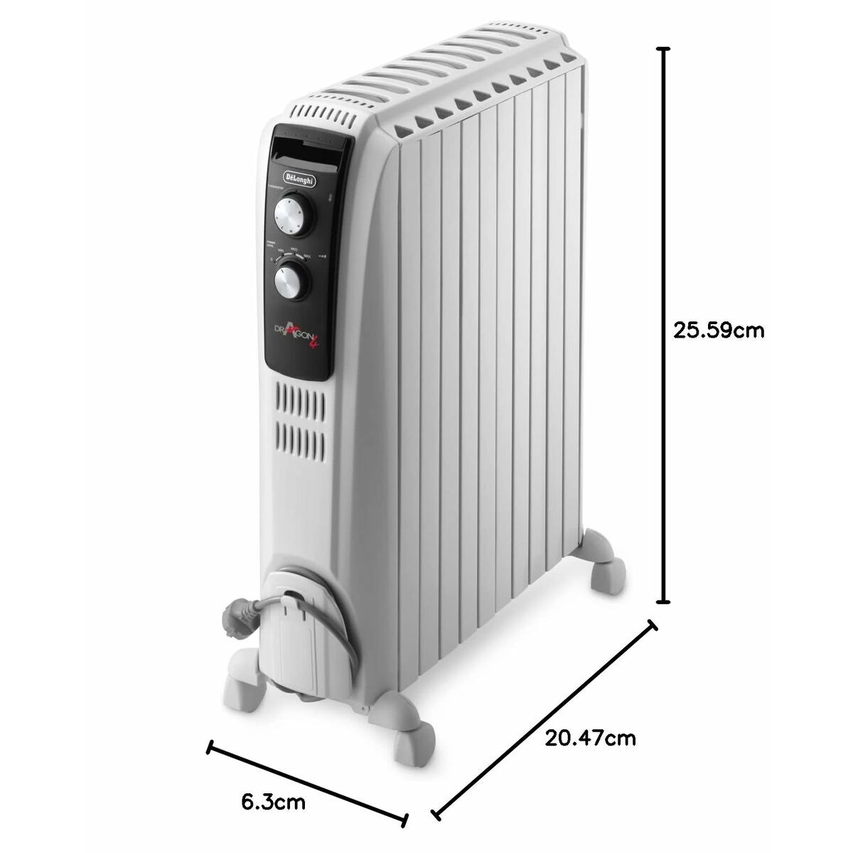 Radiateur à Huile DeLonghi TRD51025 Blanc
