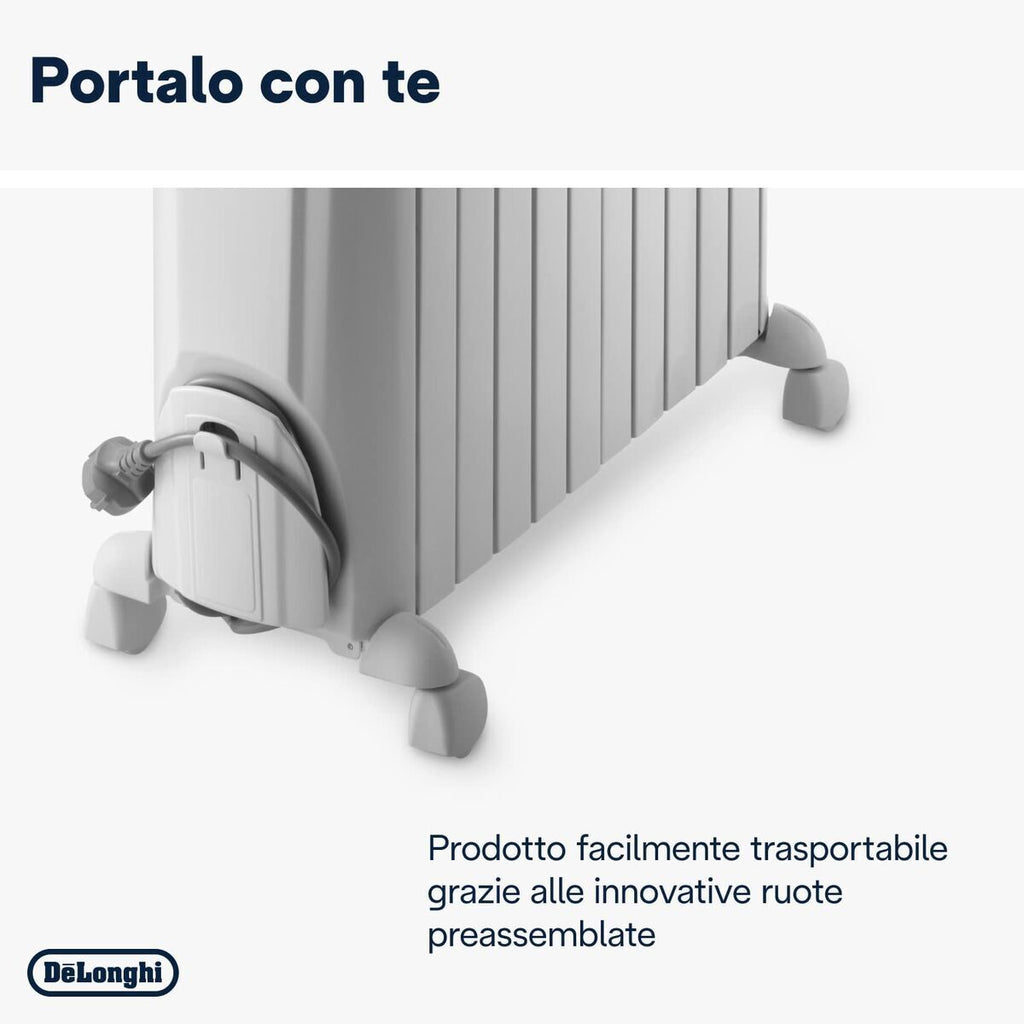 Radiateur à Huile DeLonghi TRD51025 Blanc