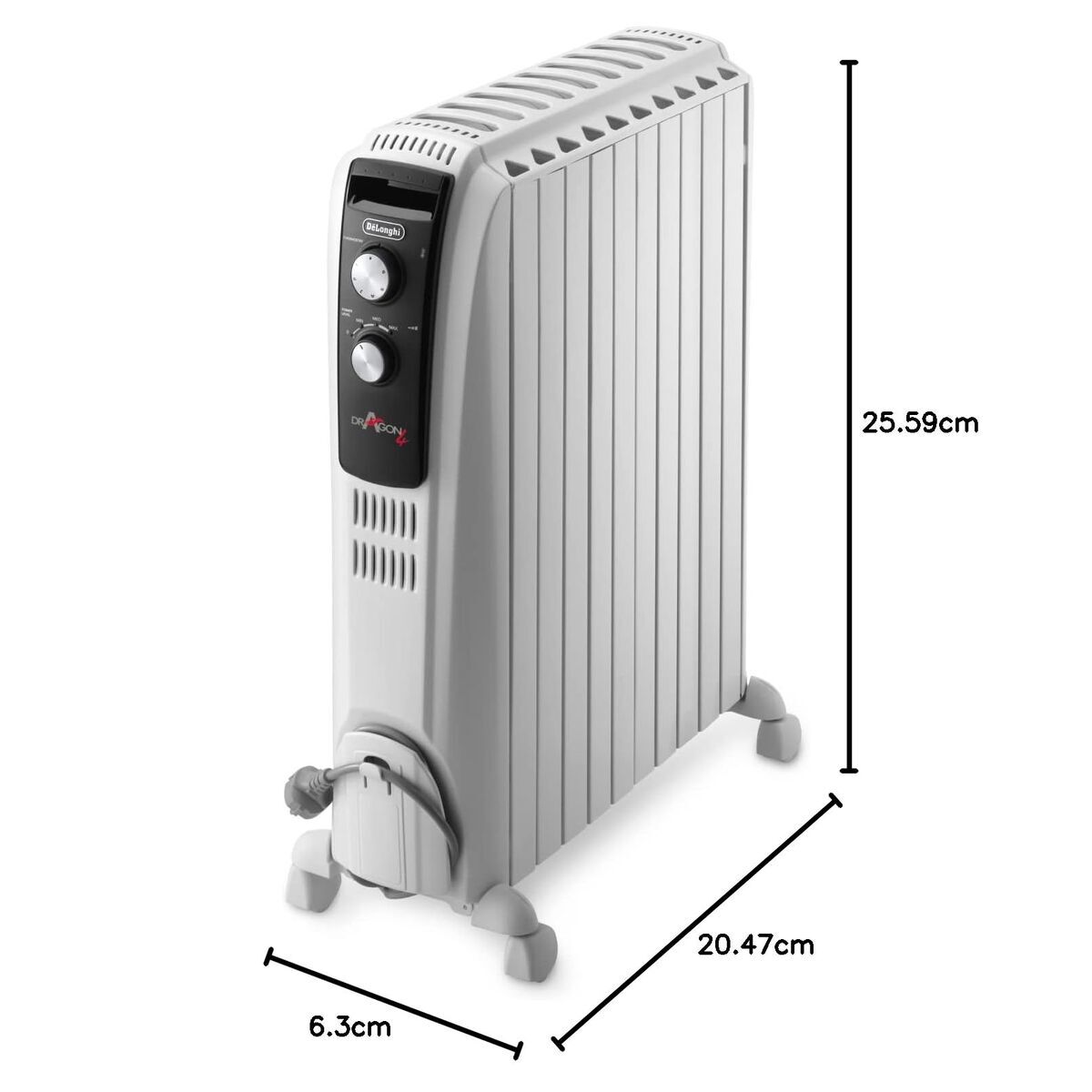 Radiateur à Huile DeLonghi TRD51025 Blanc