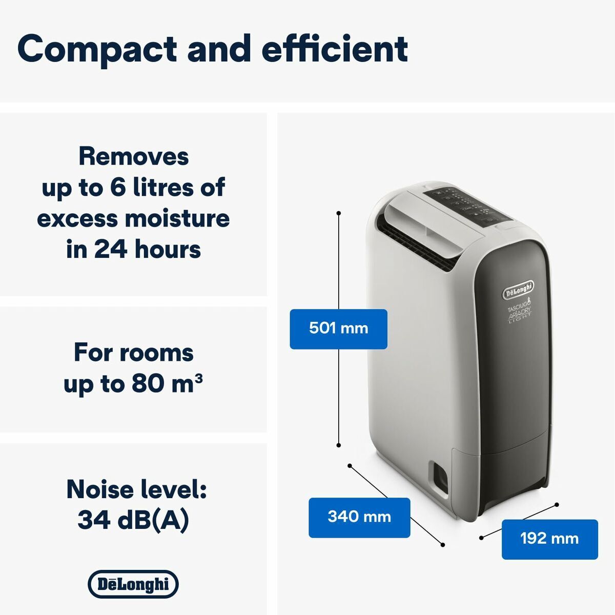Déshumidificateur DeLonghi 0148112605