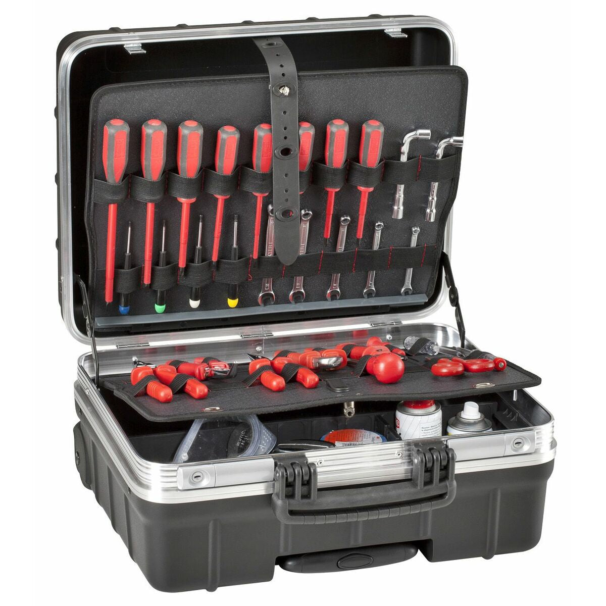 Mallette à Outils GT Line Métal Aluminium Caoutchouc polypropylène