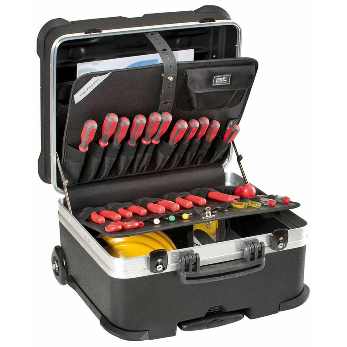 Mallette à Outils GT Line ROCKTURTLEPTS Polyester PVC Métal Aluminium Polyéthylène Caoutchouc