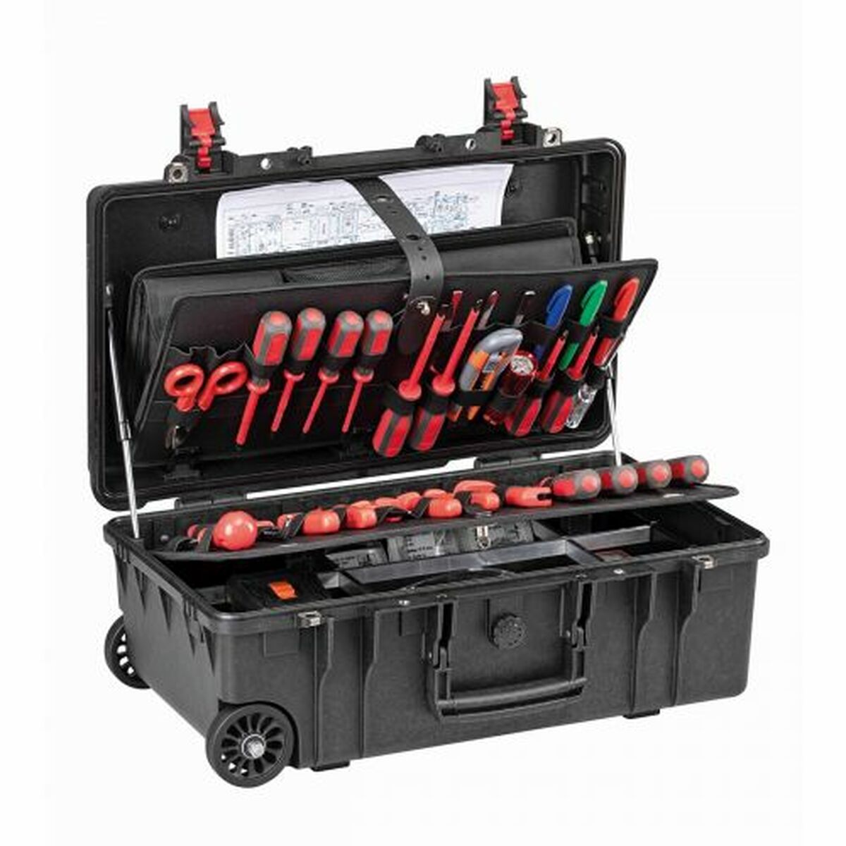 Mallette à Outils GT Line GT 52-21 PEL PVC Acier polypropylène