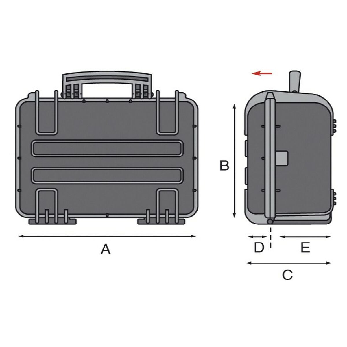 Mallette à Outils GT Line PVC Acier polypropylène