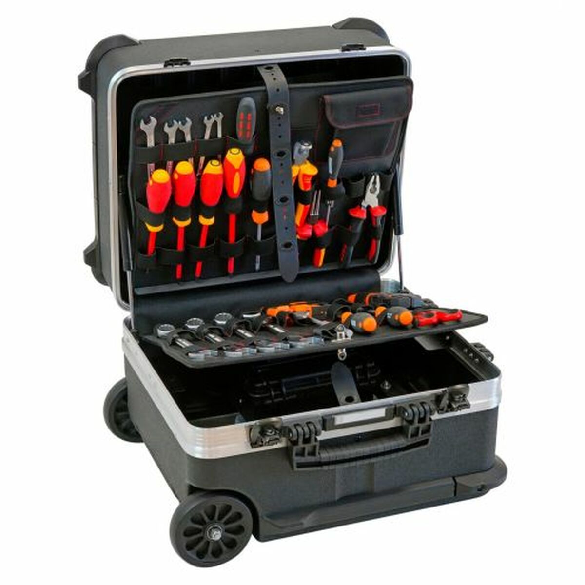 Mallette à Outils GT Line Métal Aluminium Polyéthylène Acier