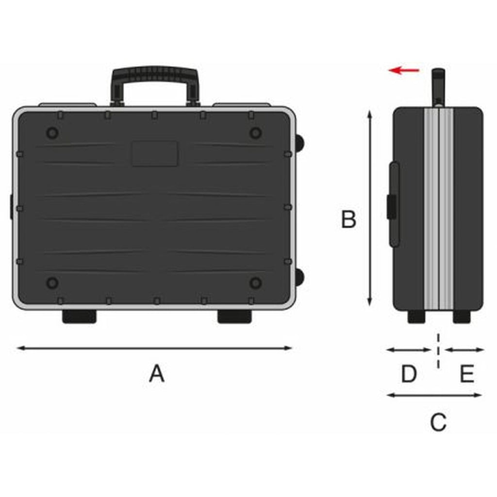Mallette à Outils GT Line Revo21 polypropylène