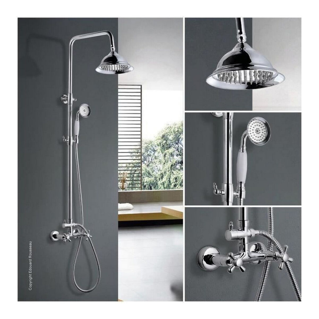 Colonne de douche Rousseau Gris Polycarbonate