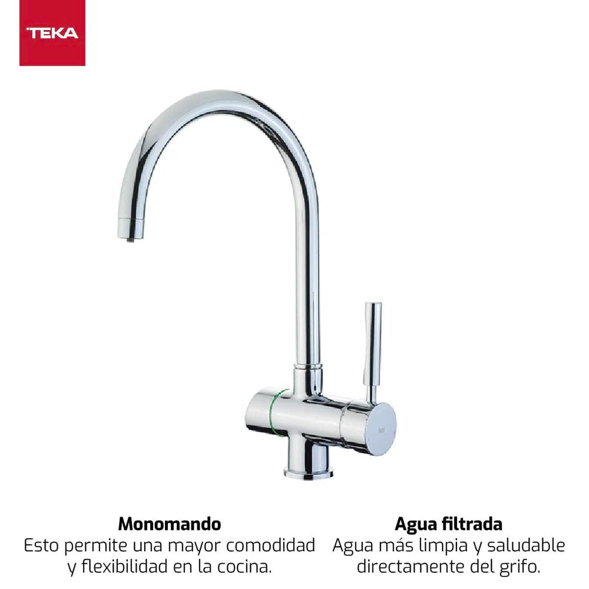 Mitigeur Teka OS 200 Chrome Acier inoxydable